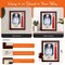 iFrame Graduation Photo & Tassel Frame I 5x7 & 8x10 Picture Frame For 2025 Class Year | Real Wood Cherry, Black and Walnut Finish I Wall Mount & Tabletop Graduation Frame | Made in USA